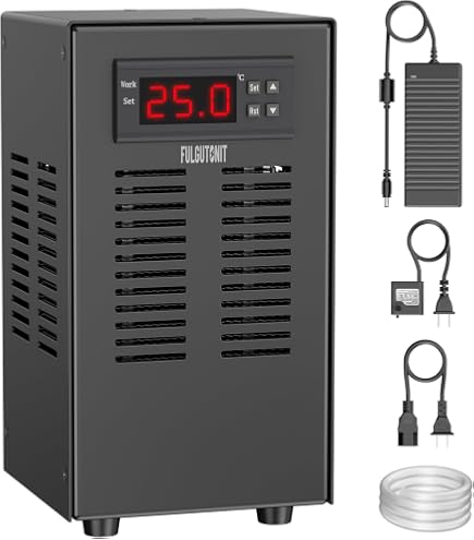 Amazon | Poafamx 水槽クーラー ウォータークーラー 水冷設備 35L冷却
